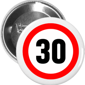 Placka k narozeninám 30 let