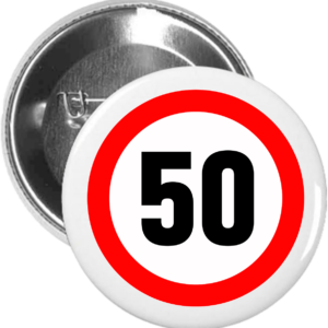 Placka k narozeninám 50 let