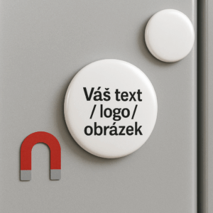 Fotka / placka magnetická na lednici s vlastním obrázkem – nahrát hotový návrh